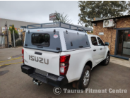 Contractors Canopy - Full aluminium canopy with roof rack