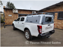 Contractors Canopy - Full aluminium canopy with roof rack