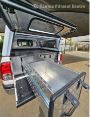 Contractors Canopy - Full aluminium canopy with roof rack