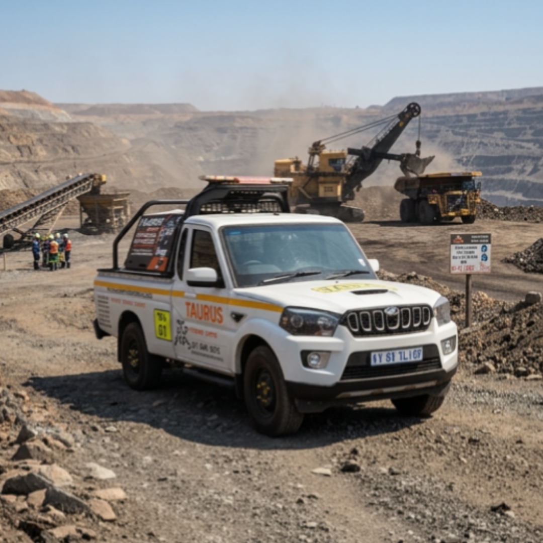 MINE-SPEC VEHICLE IN A MINING ENVIRONMENT